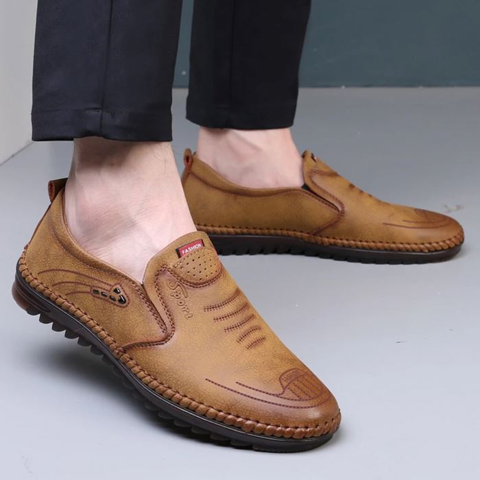 Italian Leather Shoe - Ultra Comfortable and Breathable